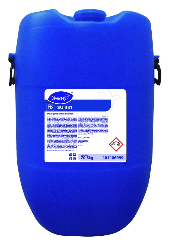 SU 331 70.5kg - Detergente alcalino clorado